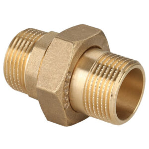 Соединитель Gappo прямой (Американка) НР-НР латунная 1 1/2″