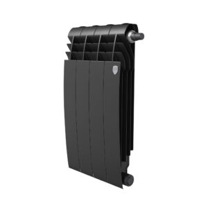 Радиатор биметаллический Royal Thermo BILINER B 500 Чёрный – 4 секц.