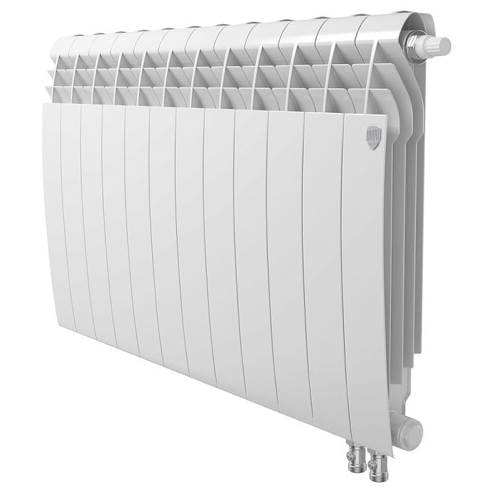 Радиатор Royal Thermo BiLiner Bianco Traffico VR80 500/87 12-секций биметал. ниж.подключение