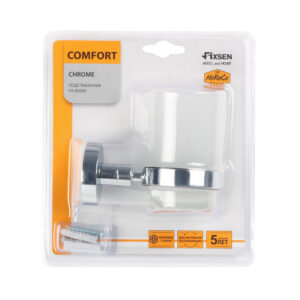 Подстаканник одинарный хром FIXSEN Comfort Chrome (FX-85006)