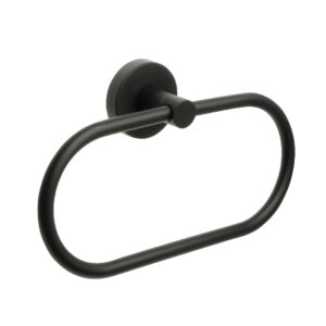 Полотенцедержатель кольцо черный FIXSEN Comfort Black FX-86011)