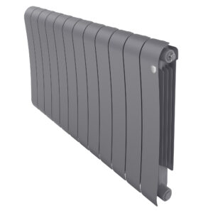 Радиатор биметаллический Royal Thermo Infinity 500 Silver Satin – 12 секц.