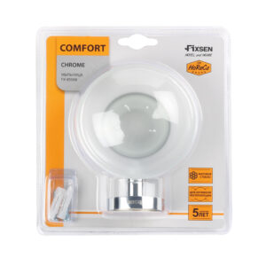 Мыльница стекло хром FIXSEN Comfort Chrome (FX-85008)