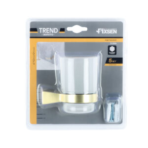 Подстаканник одинарный FIXSEN Trend Gold (FX-99006)