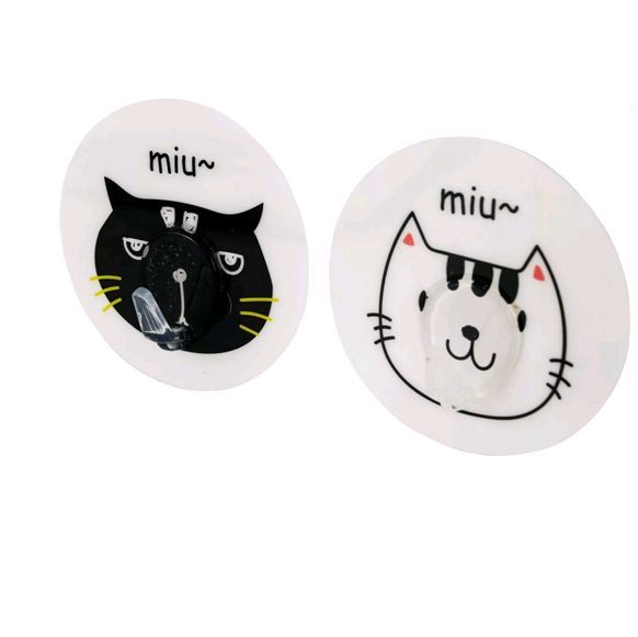 Набор 2 крючка Gromell Cats Pets самоклеющиеся (77M07032)