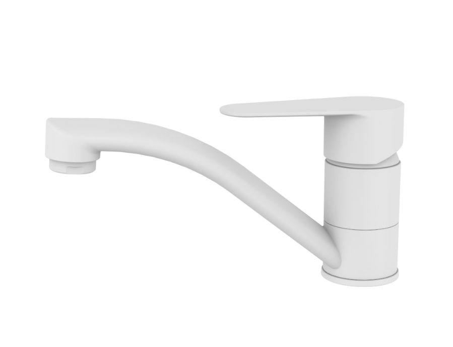 Смеситель для кухни однорычажный Snow white (SW15 TW) VODA