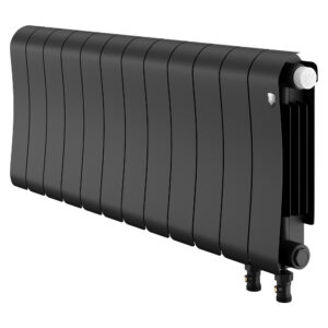 Радиатор биметаллический Royal Thermo Infinity 300 Noir Sable VR80 – 12 секц.