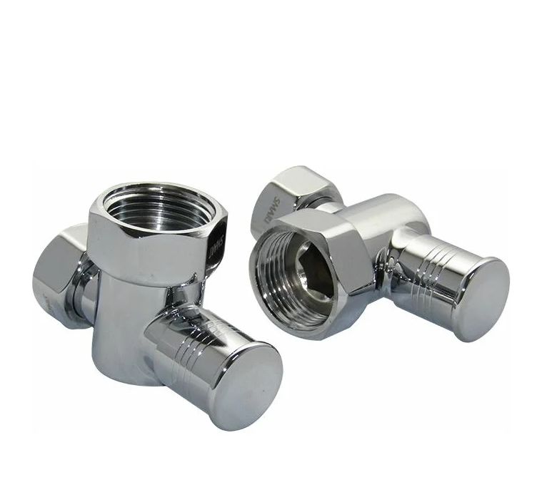 Кран-вентиль угл. 1 x3/4 г/г,колп, с отражателем SMT8481SCH1005/2C