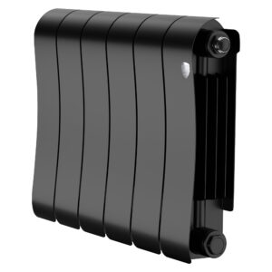 Радиатор биметаллический Royal Thermo Infinity 300 Noir Sable – 6 секц.