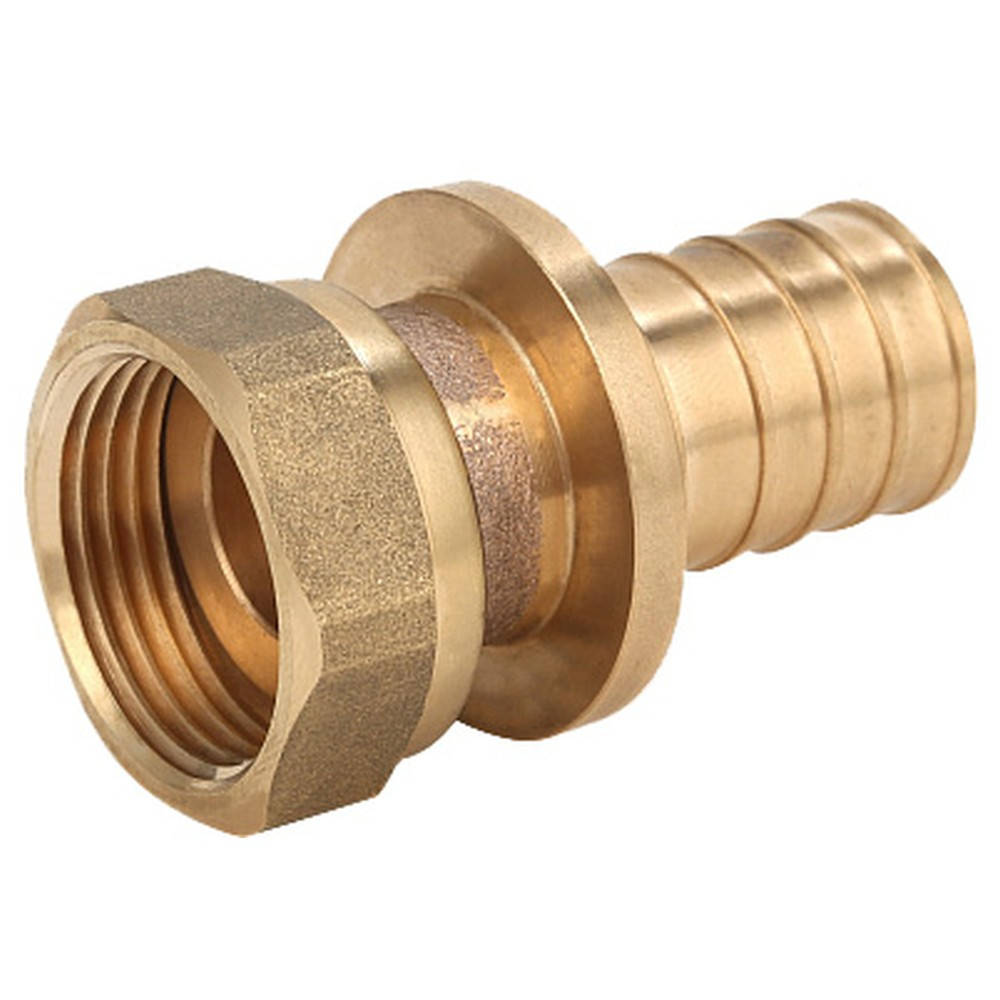Переходник Gappo с накидной гайкой бронзовый 16-G 3/4″