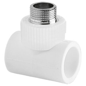 Тройник TEBO бел. PP-R комб. 32х3/4″ НР (10/60), арт. 030040509