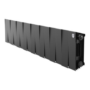 Радиатор биметаллический Royal Thermo PianoForte 200 Чёрный – 16 секц.