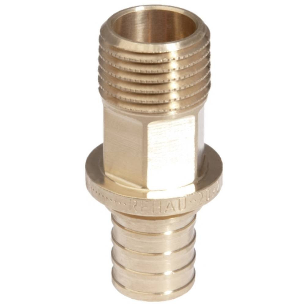 Переходник REHAU НР 16-3/4″ RX+ , бронза