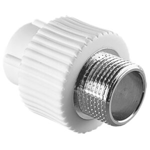 Муфта TEBO бел. PP-R комбинированная 20х3/4″ НР (20/120), арт. 030020603