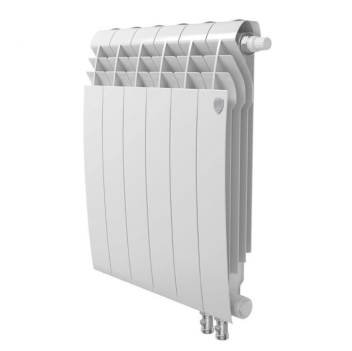 Радиатор Royal Thermo BiLiner Bianco Traffico VR80 500/87 4-секции биметал. ниж.подключение