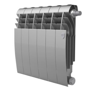Радиатор Royal Thermo BiLiner 350 Silver Satin VR80 – 6 секц.