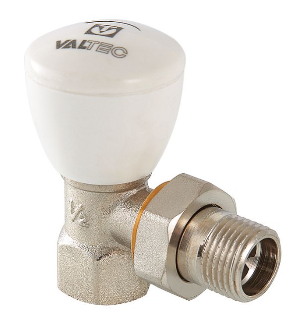 Клапан ручной для радиатора угловой 1/2′ (VT.007.N) VALTEC