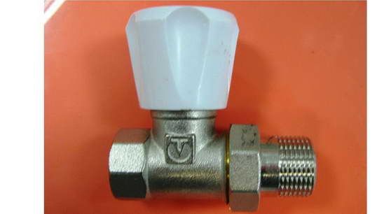 Клапан ручной для радиатора, прямой.3/4 (VT.008 N.05) VALTEC