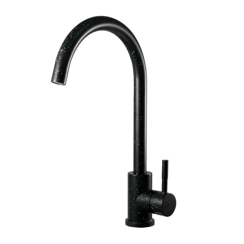 Смеситель для кухни, высокий излив, Black, черный (K45 Black) ESKO
