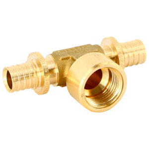 Тройник Uni-Fitt аксиальный-В 16х1/2″х16