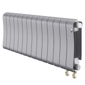 Радиатор биметаллический Royal Thermo Infinity 300 Silver Satin VR80 – 14 секц.