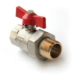Кран шар д=25 б г/ш (американка) PRO AQUA