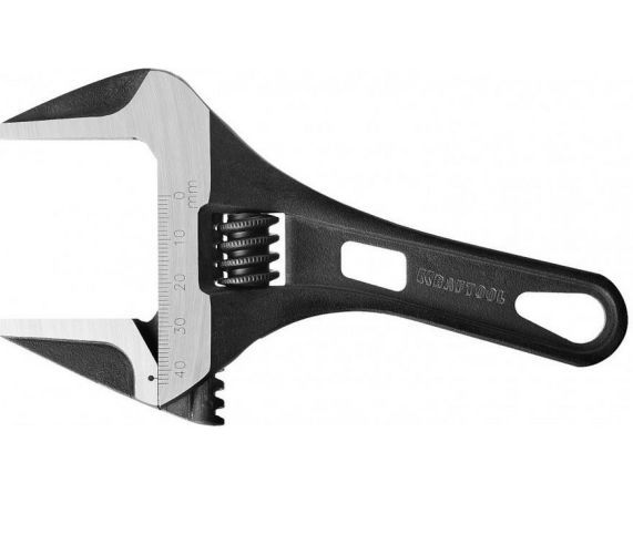 Ключ разводной SlimWide Compact 120/28мм KRAFTOOL (27266-15)