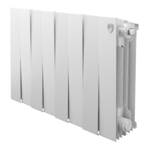 Радиатор биметаллический Royal Thermo PianoForte 300 Белый – 8 секц.