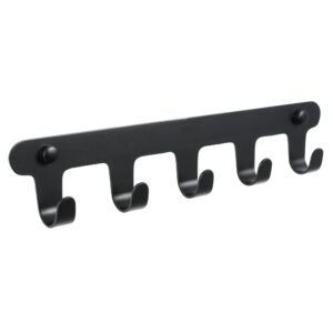 Планка 5 крючка Fixsen, FX-805B-5, черный