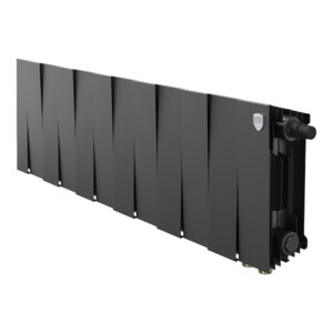Радиатор биметаллический Royal Thermo PianoForte 200 Чёрный VR80- 12 секц.