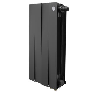 Радиатор биметаллический Royal Thermo PianoForte 500 Чёрный VR80 – 4 секц.