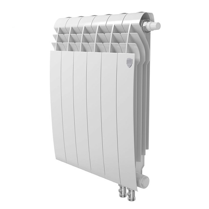 Радиатор Royal Thermo BiLiner Bianco Traffico VR80 500/87 6-секций биметал. ниж.подключение