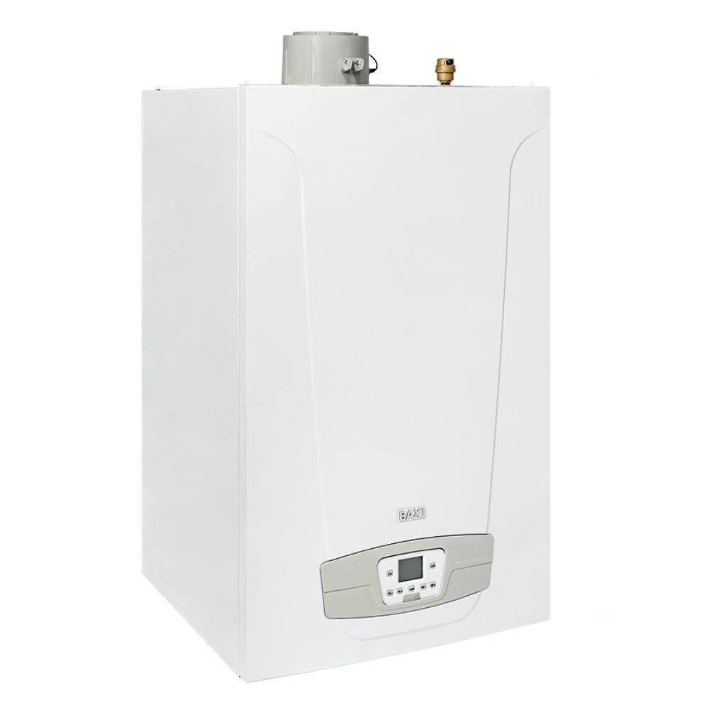 Котел газовый BAXI LUNA DUO-TEC MP+ 1.130 конденс., настенный, 1 конт., закр.кам.сгор.