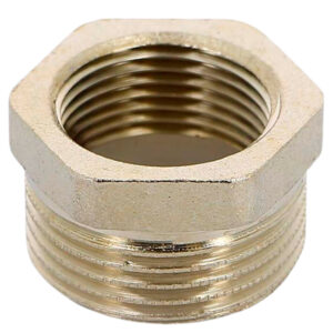Футорка Uni-Fitt НВ 1″х1/2″ никелированная