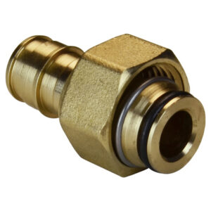 Фитинг Giacomini с накидной гайкой GX 1/2″E x 16 PEX, GX179Y043