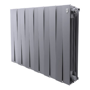 Радиатор биметаллический Royal Thermo PianoForte 500 Серебристый – 12 секц.