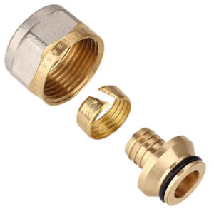 Соединитель Gappo Евроконус для полиэтиненовых труб 20 (2,0) мм х 3/4″