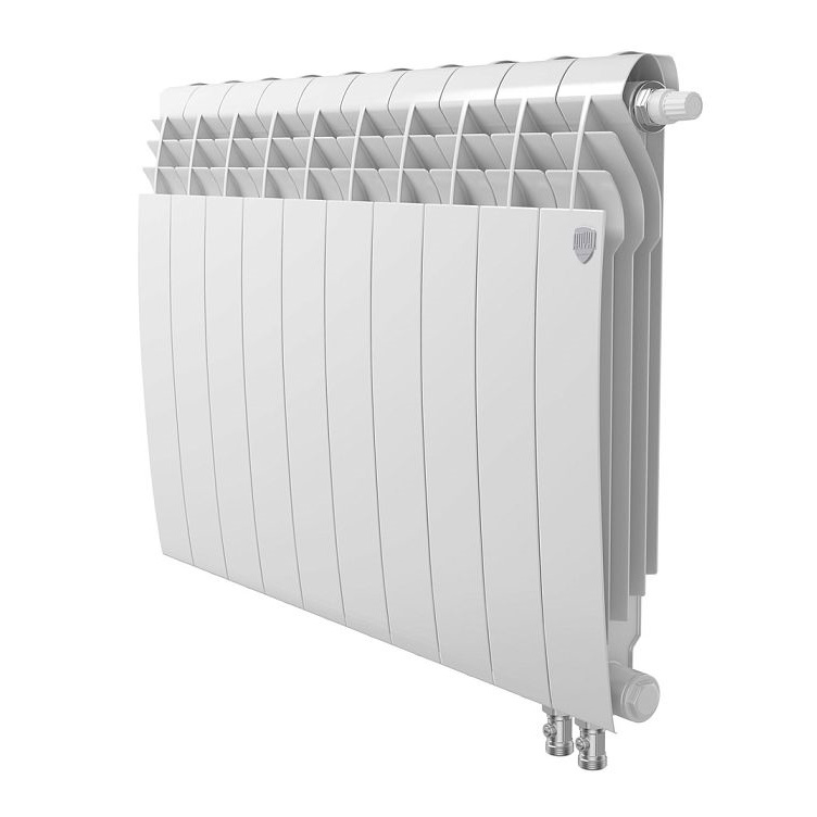 Радиатор Royal Thermo BiLiner Bianco Traffico VR80 500/87 10-секций биметал. ниж.подключение