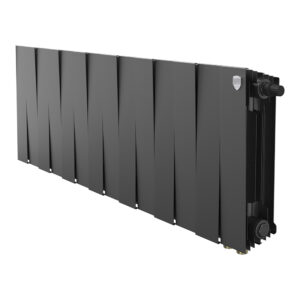 Радиатор биметаллический Royal Thermo PianoForte 300 Чёрный VR80 – 14 секц.