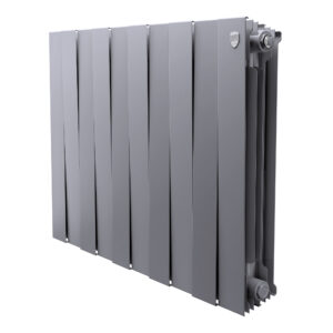 Радиатор биметаллический Royal Thermo PianoForte 500 Серебристый – 10 секц.