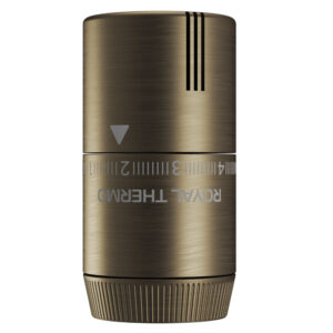 Термоголовка жидкостная Royal Thermo Design М30х1,5 (бронза)