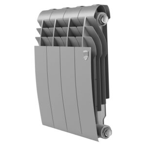 Радиатор Royal Thermo BiLiner 350 /Silver Satin – 4 секц.