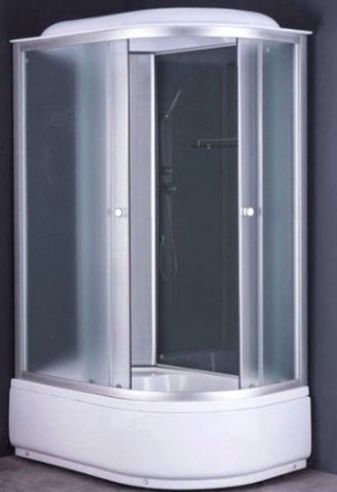 Душевая кабина 1200х800х2180 матовое стекло, высокий поддон, левая 112 L (PB 120)