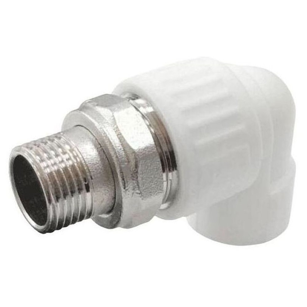 Угольник с американкой для радиатора НР 20 х 3/4″ (60/15) VALFEX