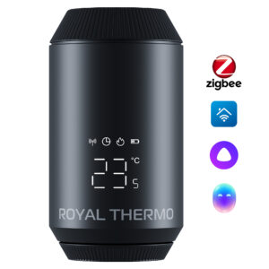 Термостат радиаторный электронный Royal Thermo Smart Heat 2.0, черный
