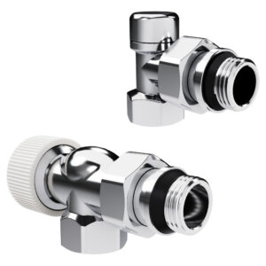 Набор термостатический осевой Royal Thermo Design 1/2″М30х1,5 (Хром)