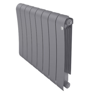 Радиатор биметаллический Royal Thermo Infinity 500 Silver Satin – 8 секц.