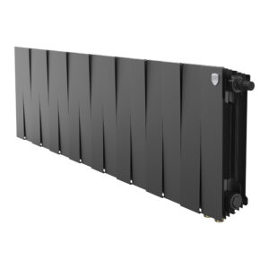Радиатор биметаллический Royal Thermo PianoForte 300 Чёрный VR80 – 16 секц.