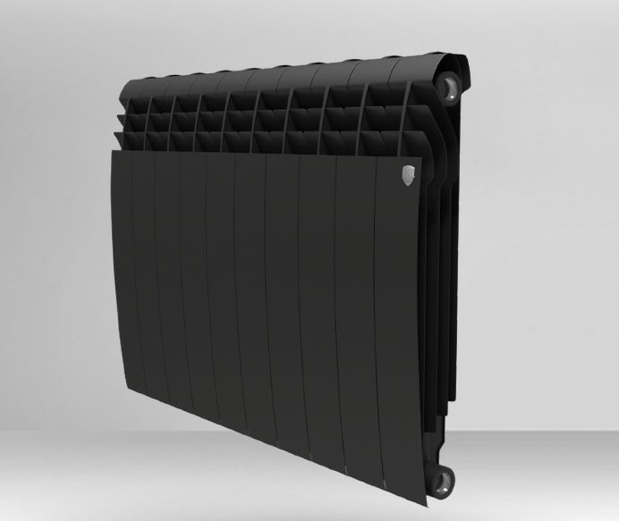 Радиатор Royal Thermo BiLiner B Черный 500/87 6-секций биметал.