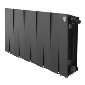 Радиатор биметаллический Royal Thermo PianoForte 300 Чёрный VR80 – 10 секц.